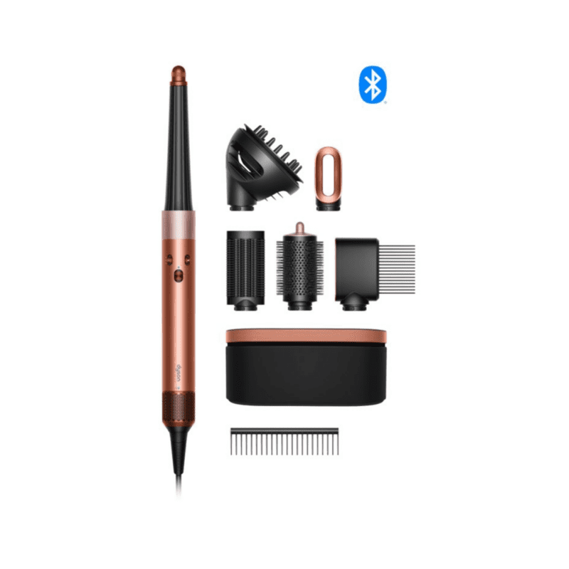 Multi-styler Dyson Airwrap i.d™ – cheveux bouclés à frisés (Soie Ambrée)